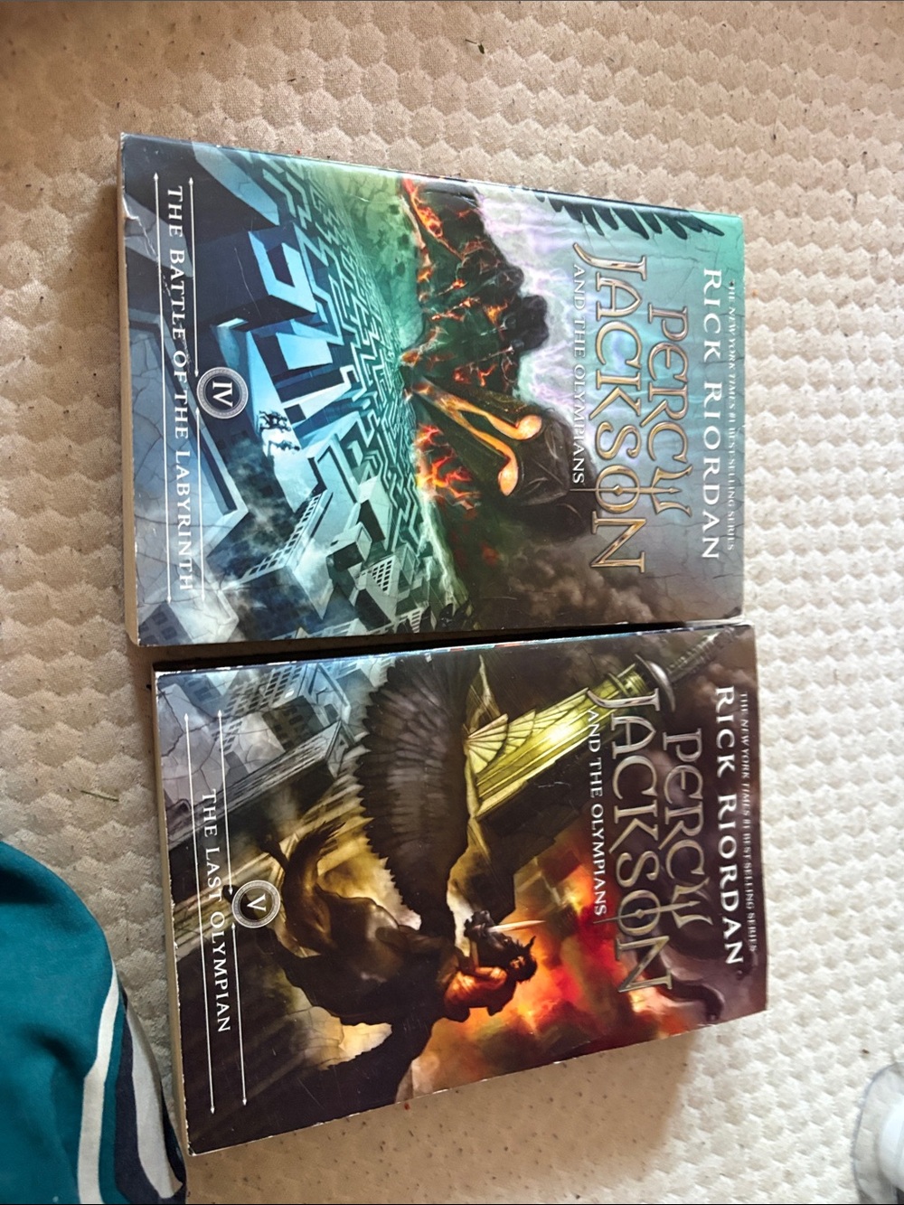 Percy Jackson Hardcover Book Set in Multicolor
